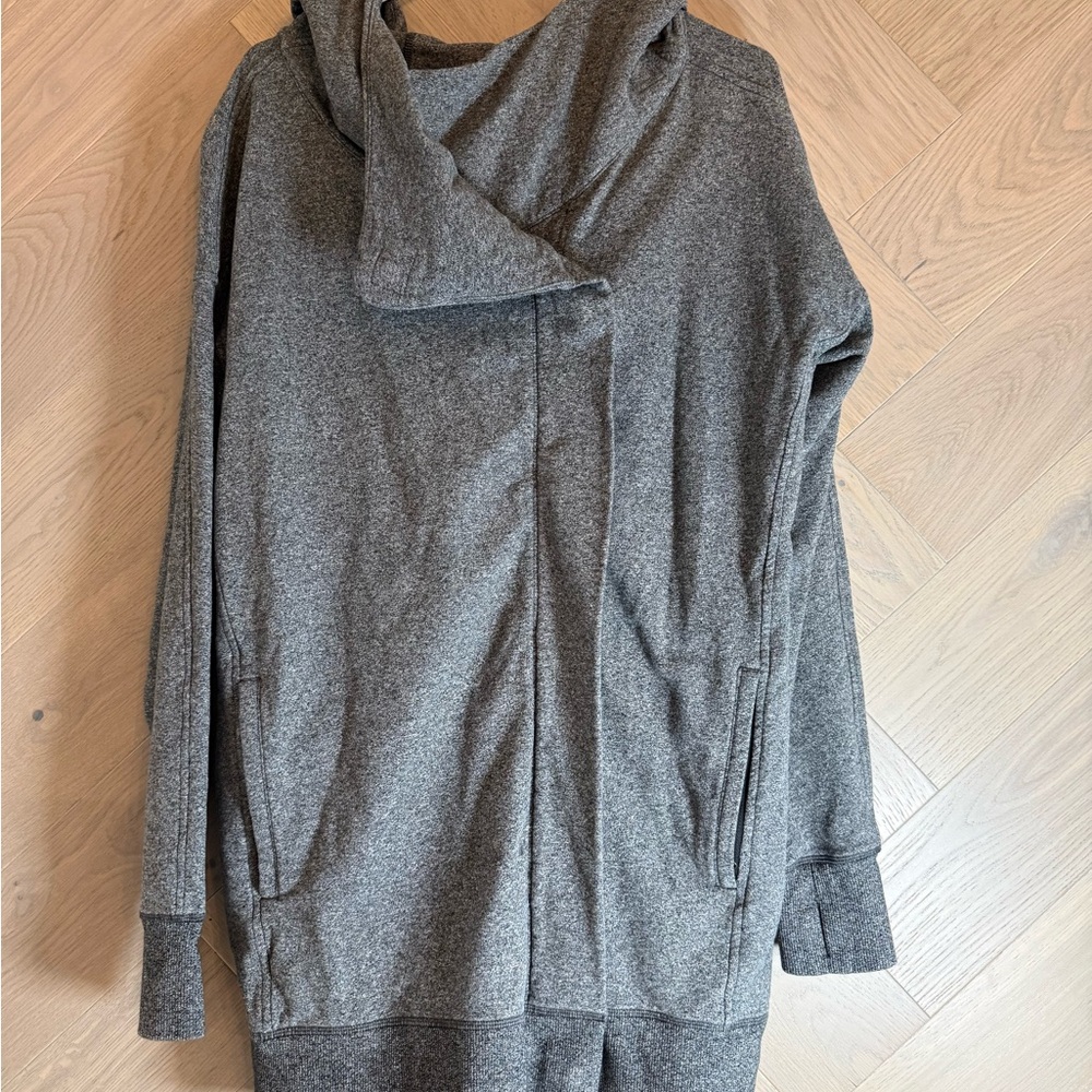 Women’s Gray Hooded Coat
